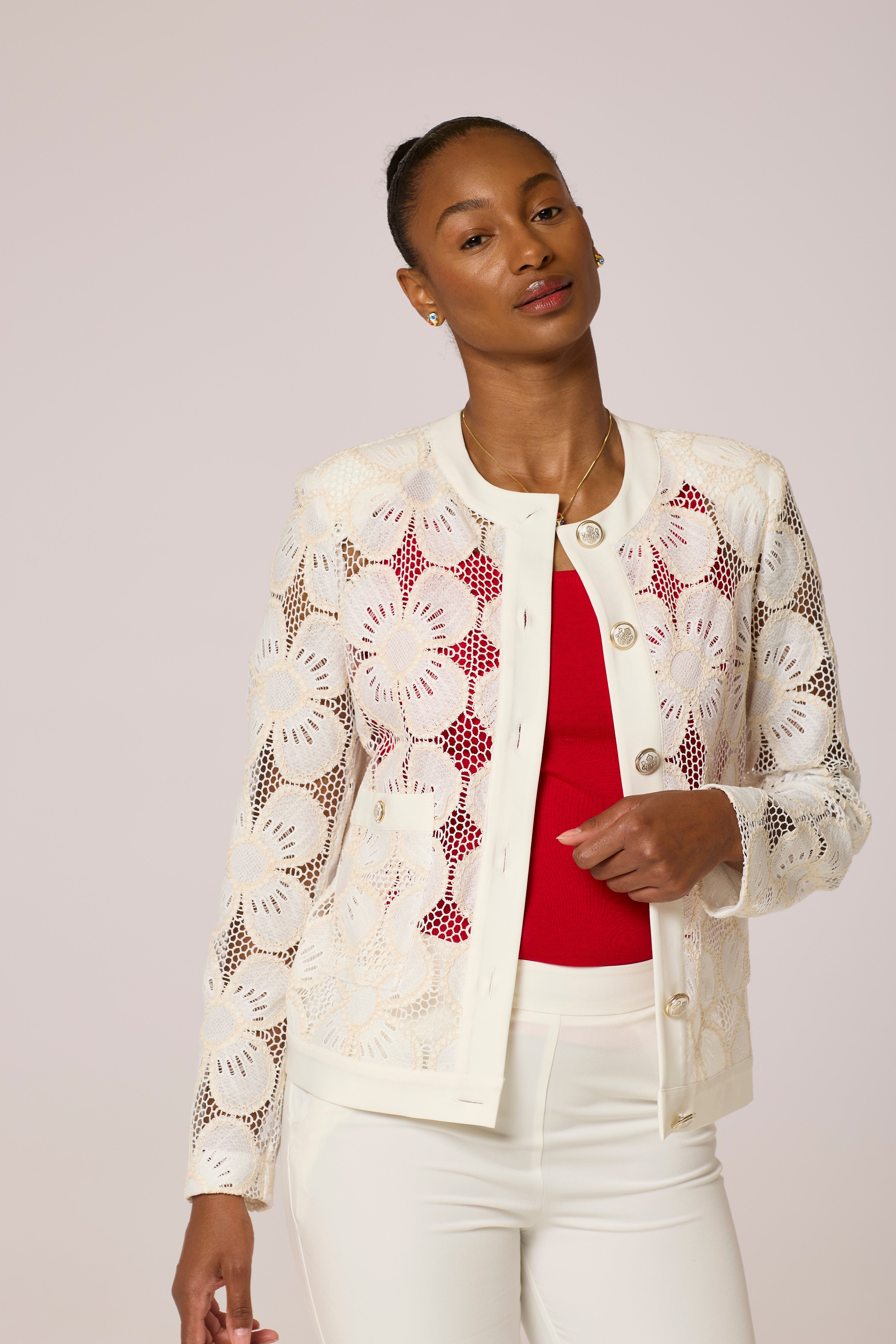 Ivory Lace Dream Jacket