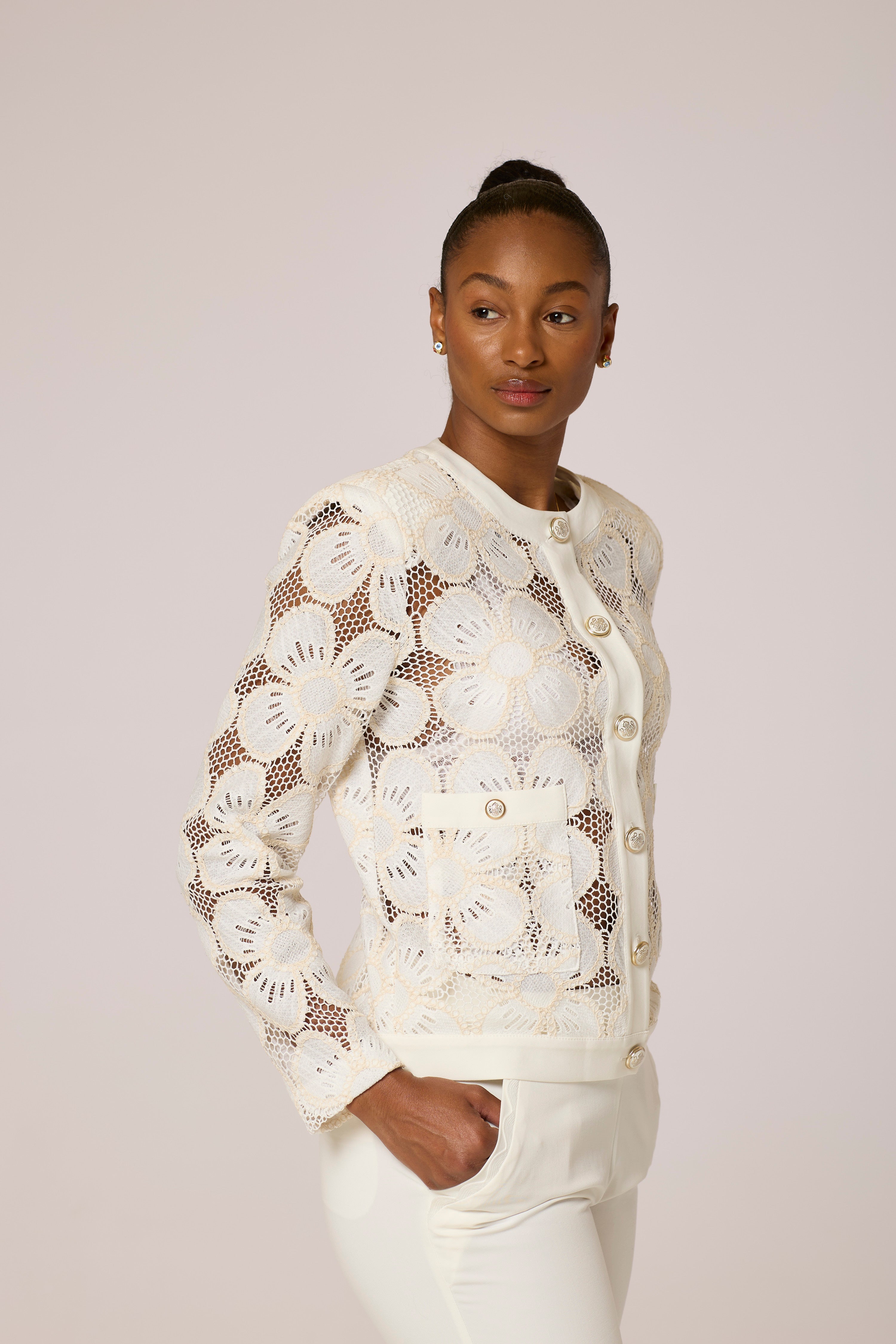 Ivory Lace Dream Jacket