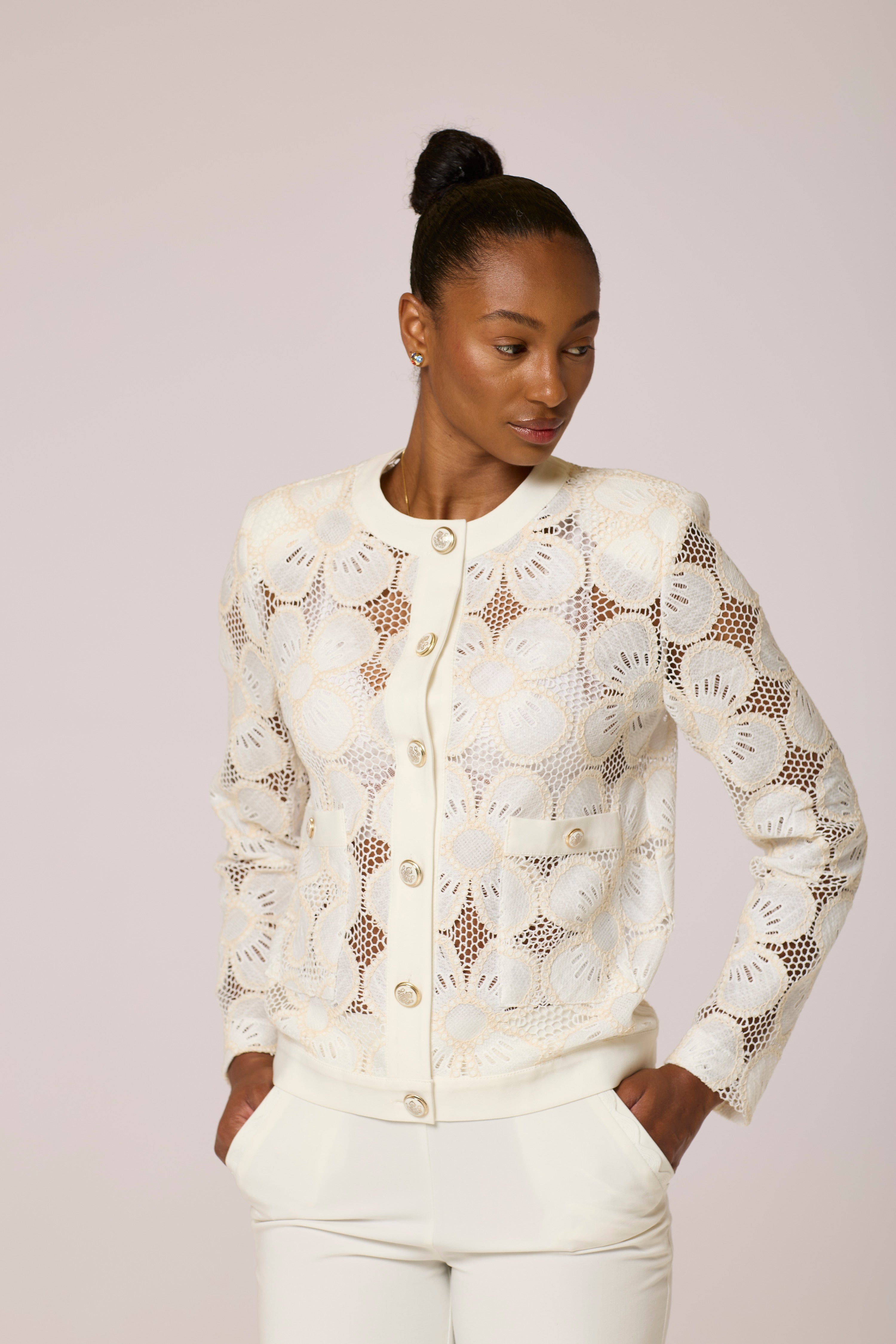 Ivory Lace Dream Jacket