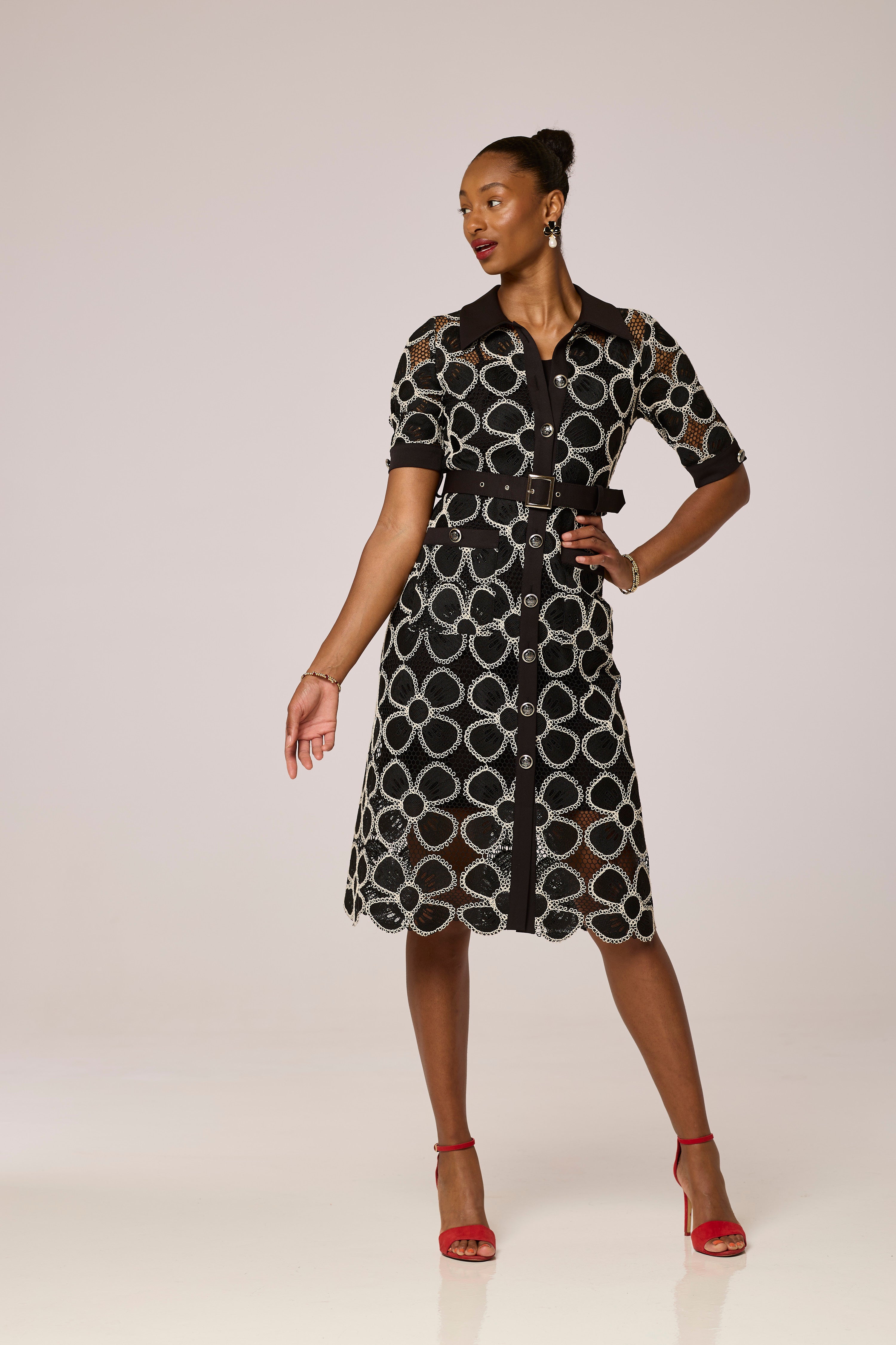 Monochrome Dress