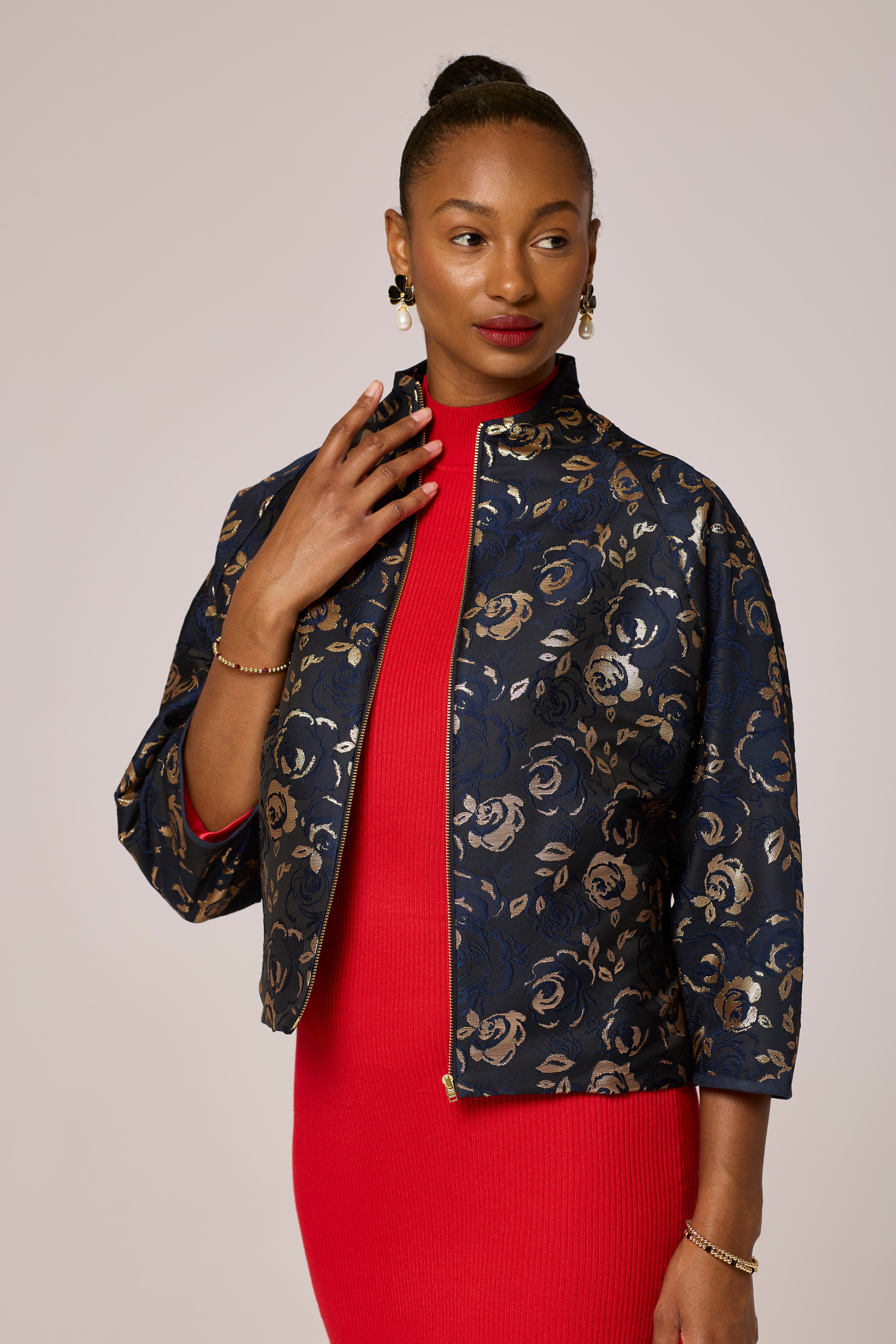 Regal Azura Blossom Jacket