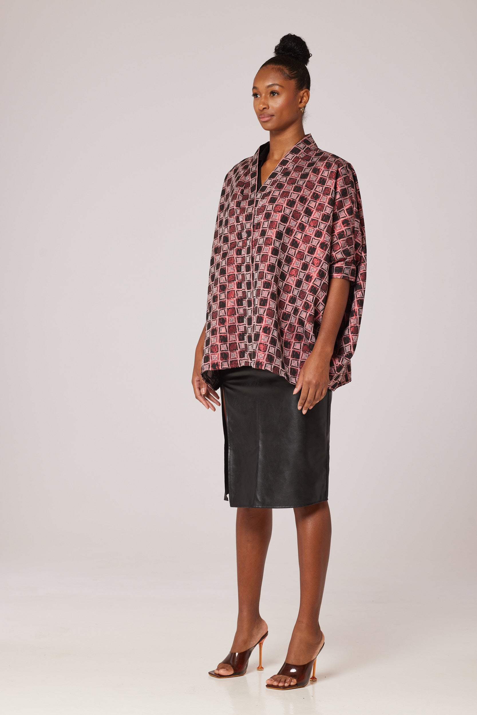 ScarletPlaidChic, CrimsonCheckBreeze, RedSquareShortWrap, TartanRhapsodyKimono, RougeCheckerWhisper, CherryRedPlaidStyle, ScarletSquareFlutter, CheckeredCrimsonCharm, RedBoxedKimonoChic, GarnetCheckeredElegance,