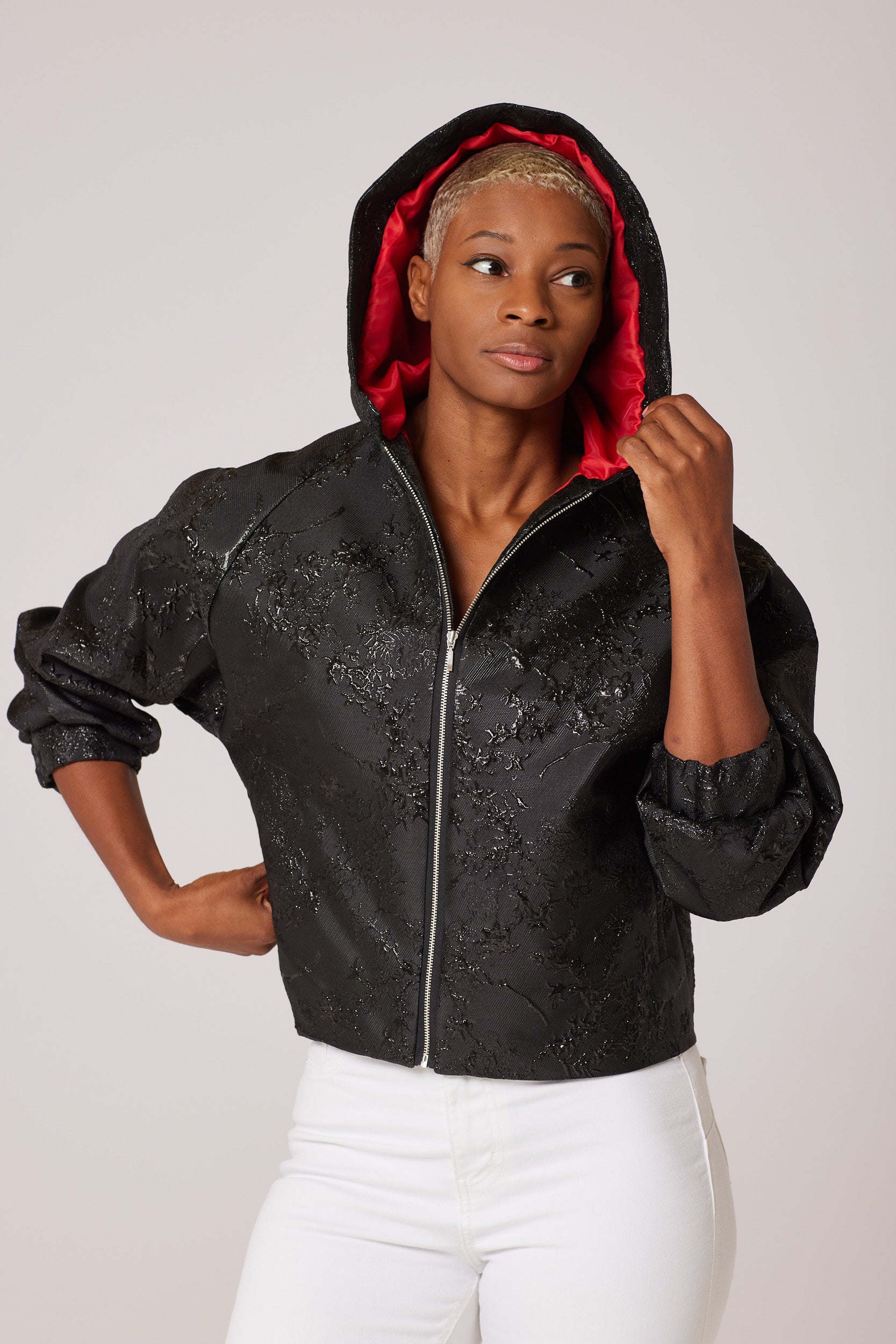 NoirBlossomEmbrace, EbonyFloralImpression, MidnightFlowerCrest, OnyxPetalsElegance, JetBlackBouquetBlend, EmbossedNoirBloomHood, IntricateFloralGlam, ShadowyBlossomEssence, BlackImpressionHoodie, FloweryEmbossedNoir,