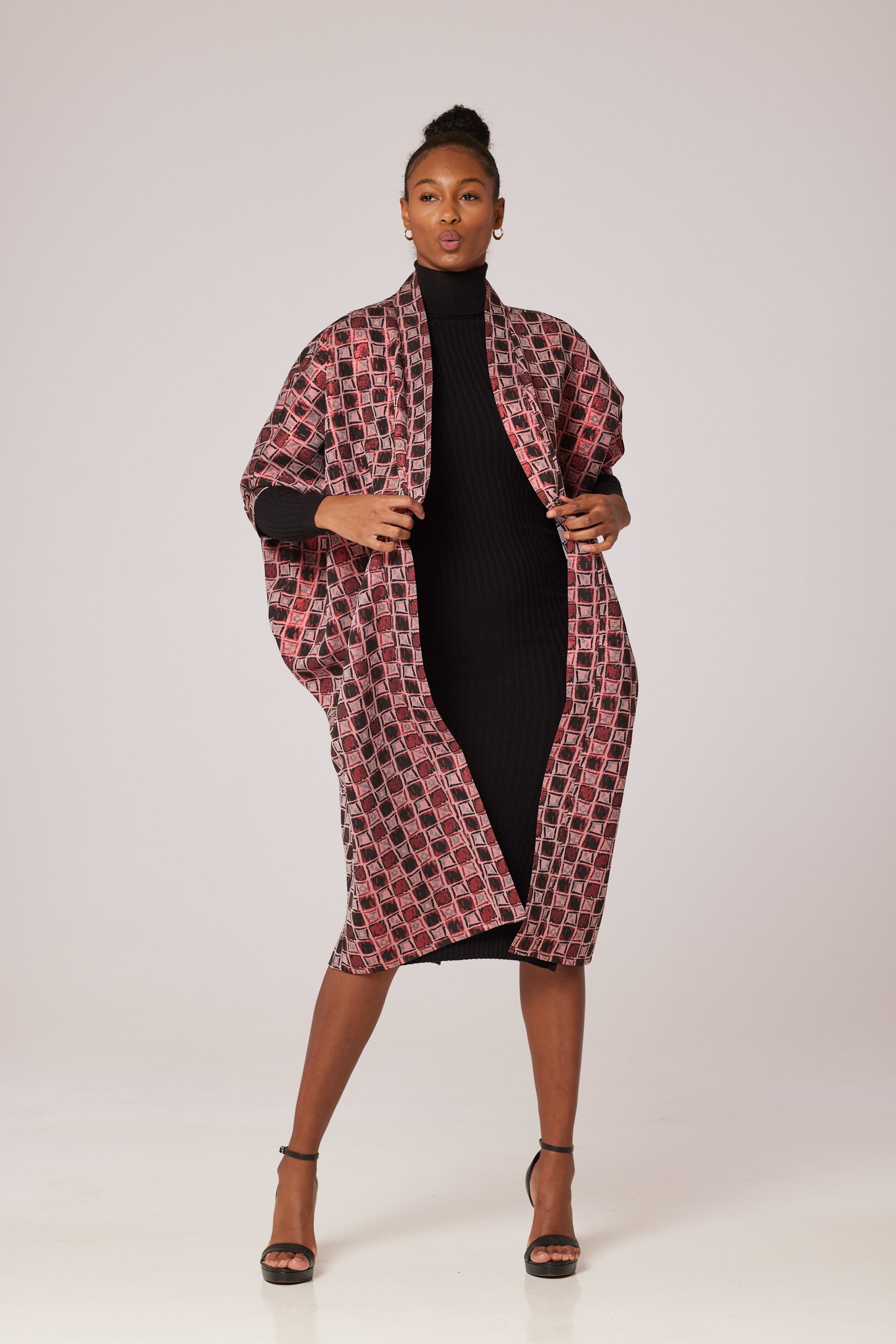 CrimsonSquaredElegance, ScarletSquareEssence, RubyRedBoxedChic, RougeMidiGeometry, GarnetCheckeredHarmony, RedSquareRadiance, MaroonSquaredWhisper, CrimsonMosaicKimono, ScarletBoxedElegance, RubyRedGeometryStyle,