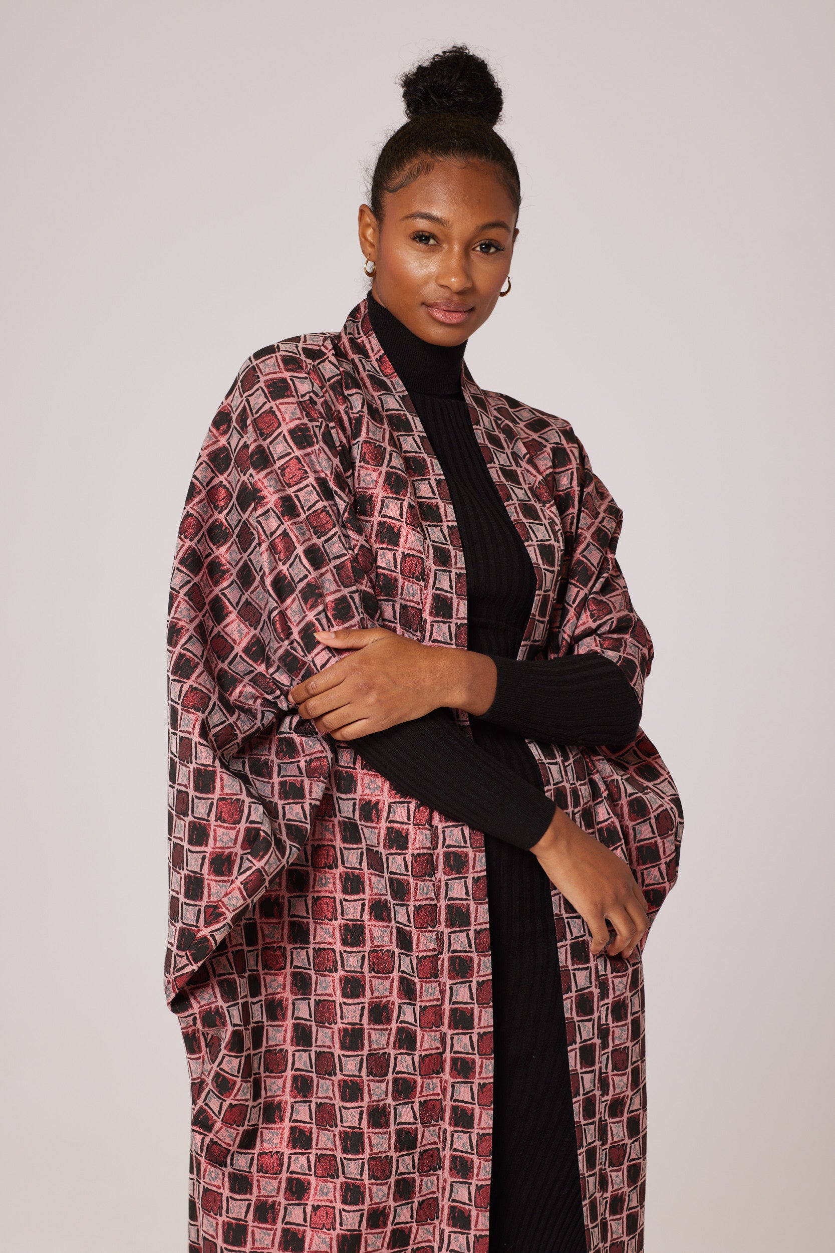 CrimsonSquaredElegance, ScarletSquareEssence, RubyRedBoxedChic, RougeMidiGeometry, GarnetCheckeredHarmony, RedSquareRadiance, MaroonSquaredWhisper, CrimsonMosaicKimono, ScarletBoxedElegance, RubyRedGeometryStyle,