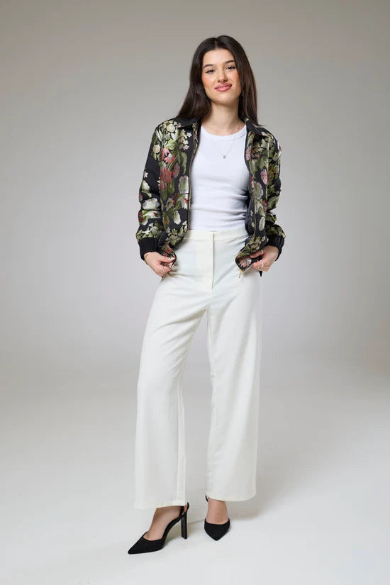 Floral Heaven Bomber Jacket