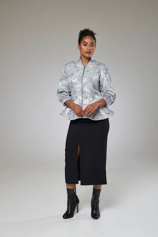 Twilight Flora Fitted Jacket Blouse