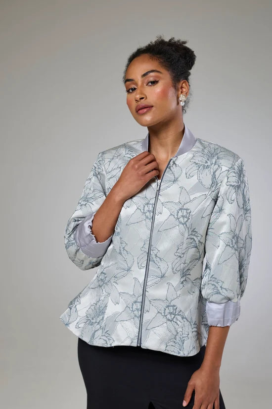 Twilight Flora Fitted Jacket Blouse