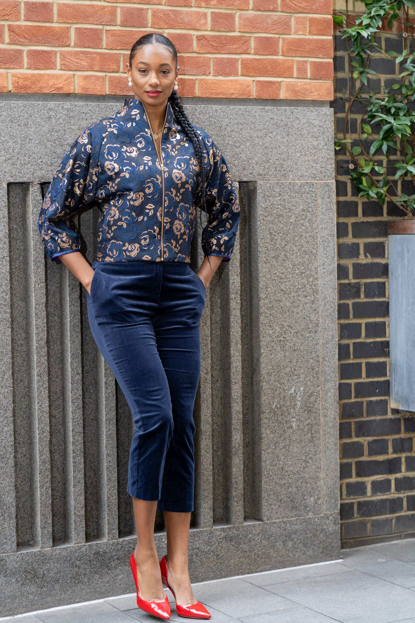 Regal Azura Blossom Jacket