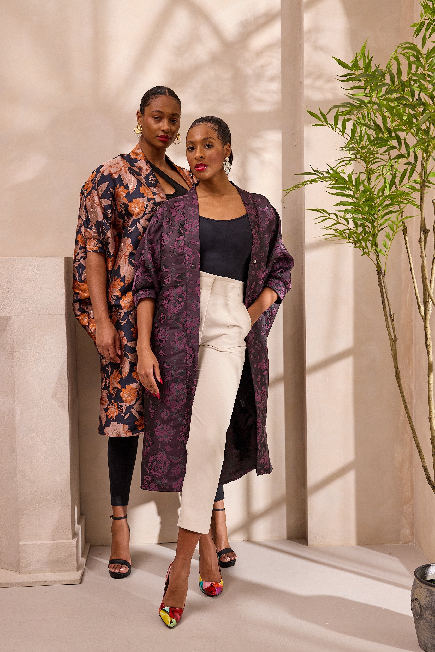 Lavender Bloom Kimono Jacket