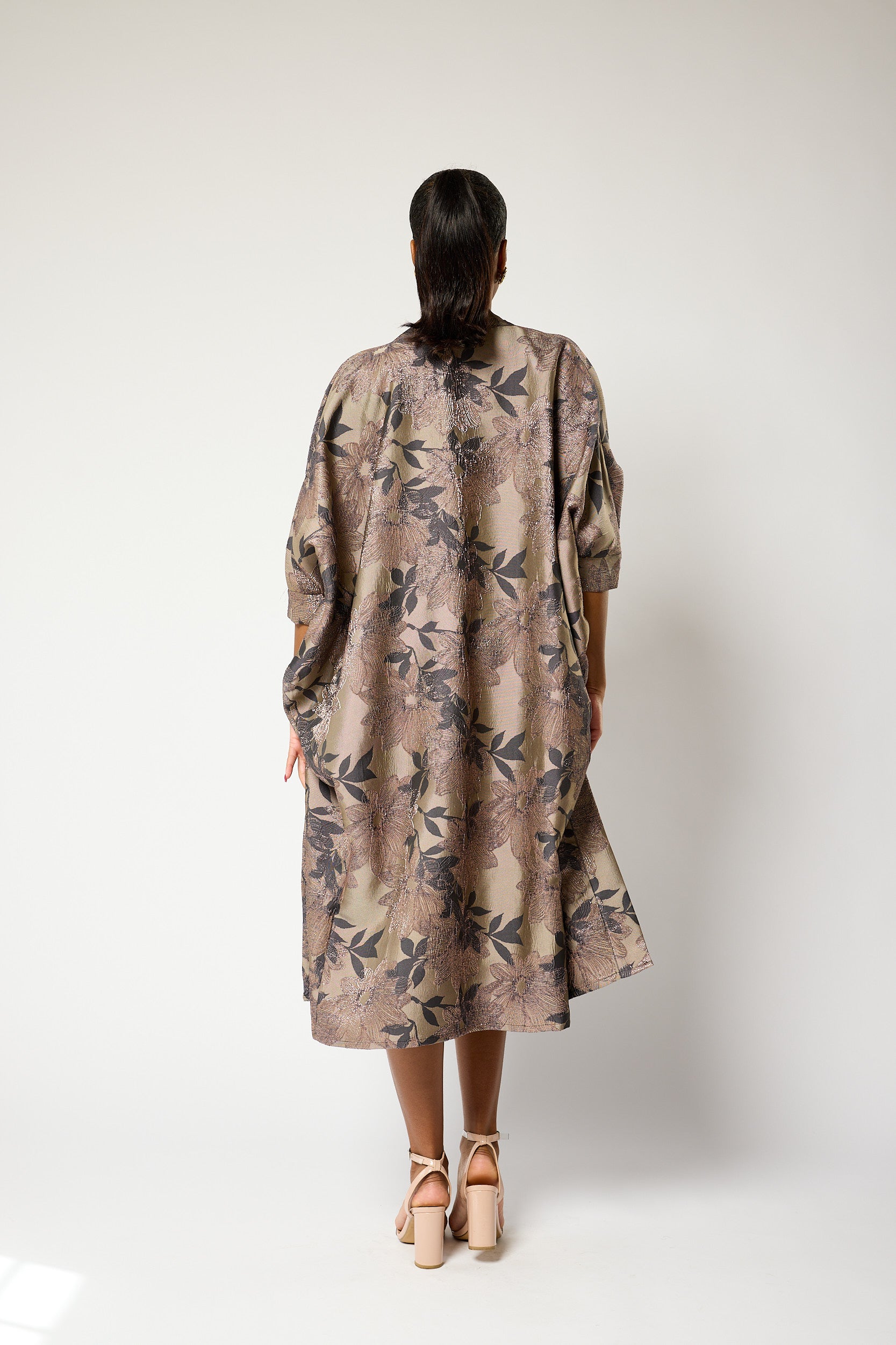 Ashy Petal Kimono Jacket