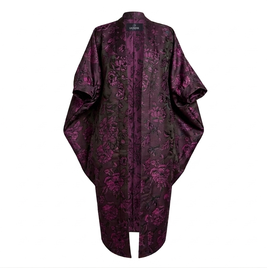 Lavender Bloom Kimono Jacket