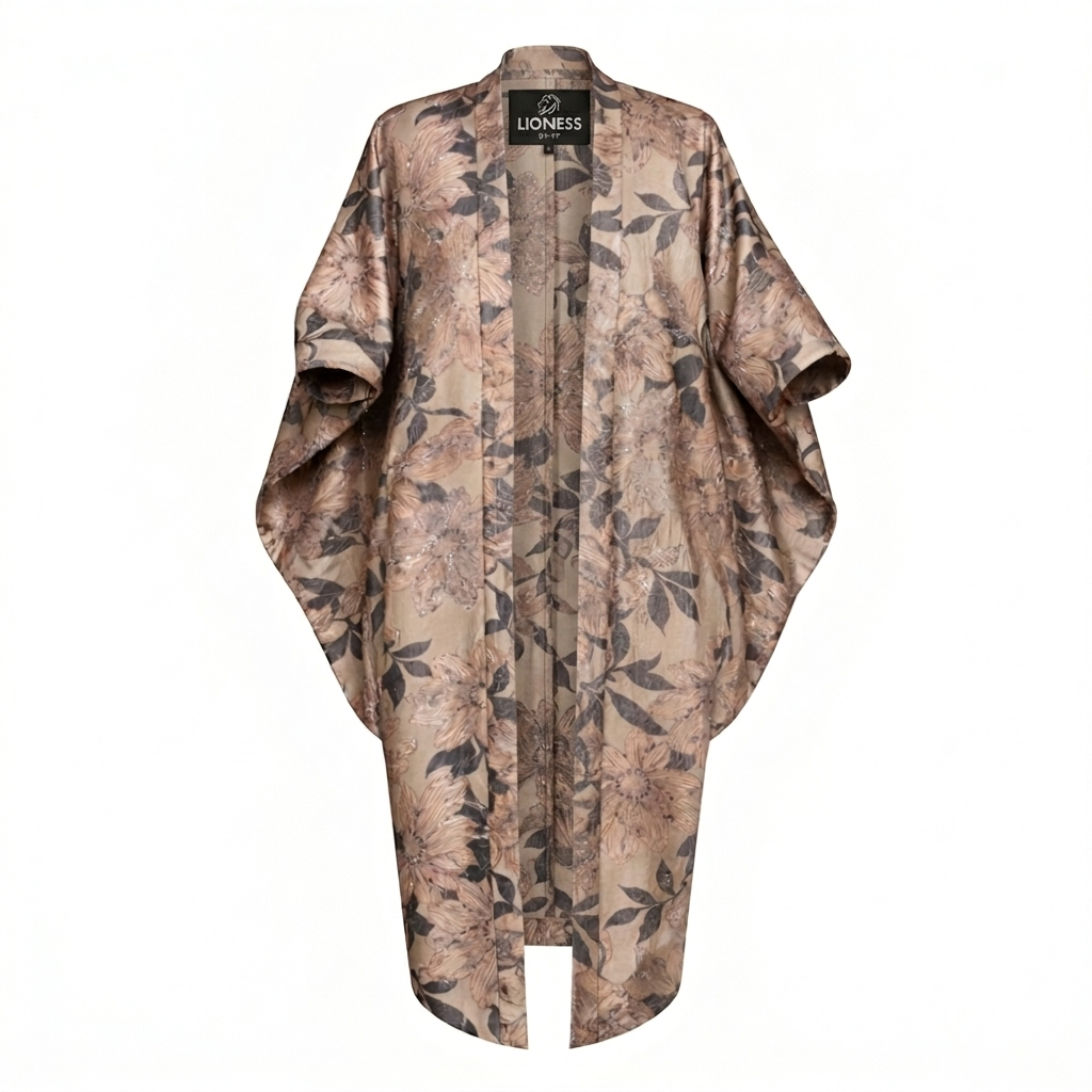 Ashy Petal Kimono Jacket