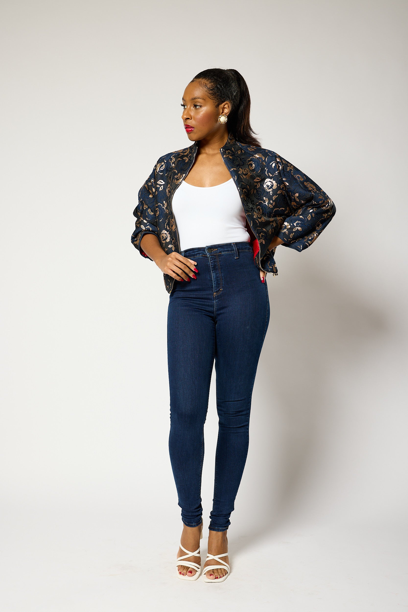 Regal Azura Blossom Jacket