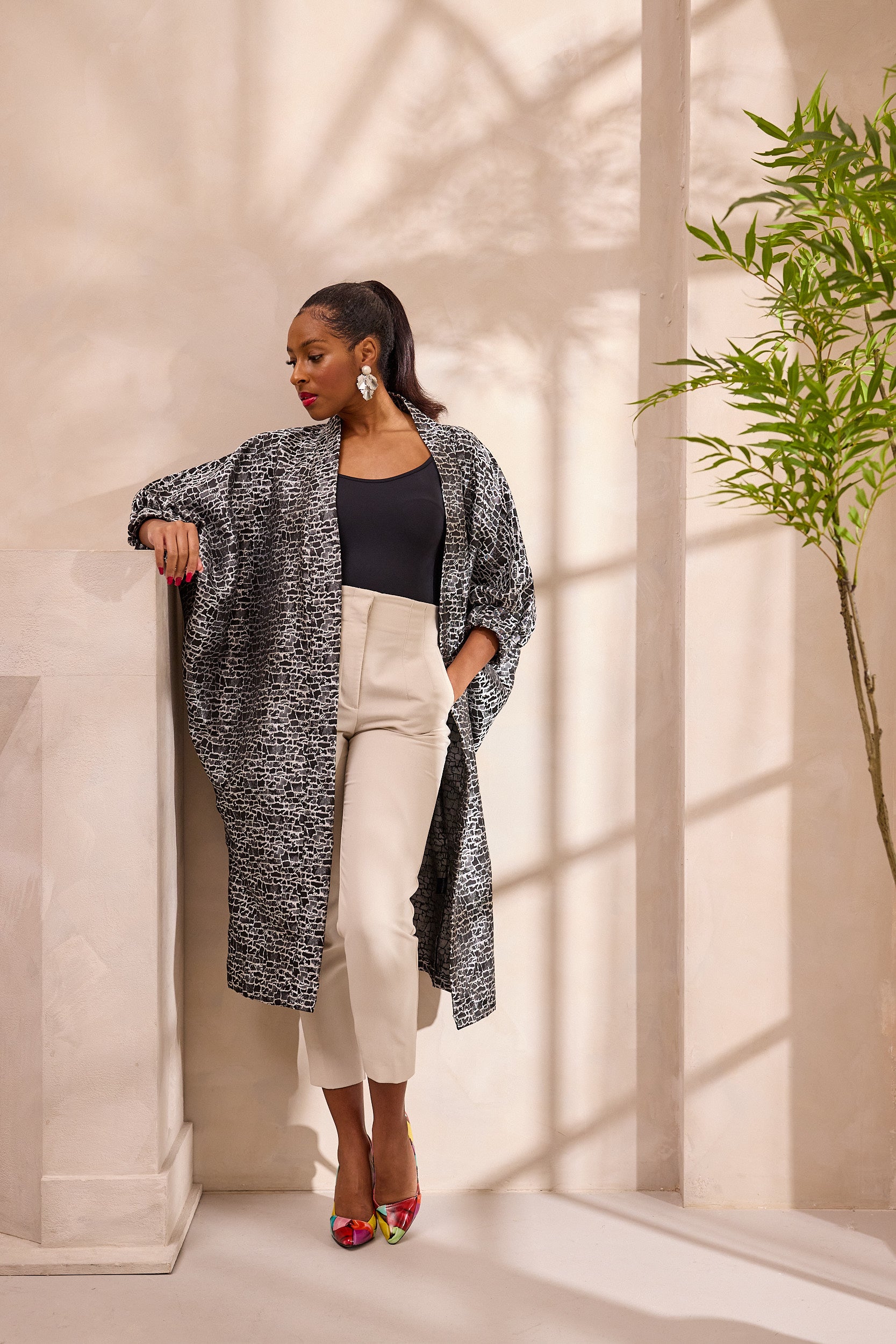 Puzzle Posh Kimono
