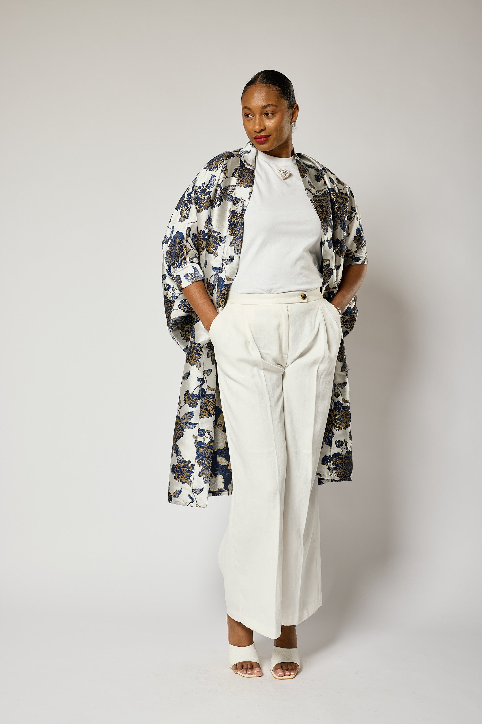 Lacy Luxe Kimono Jacket