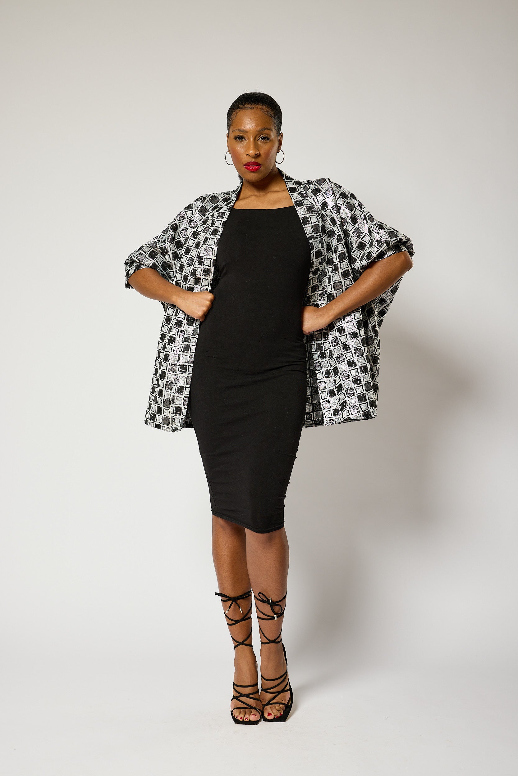 Lacy Luxe Kimono Jacket