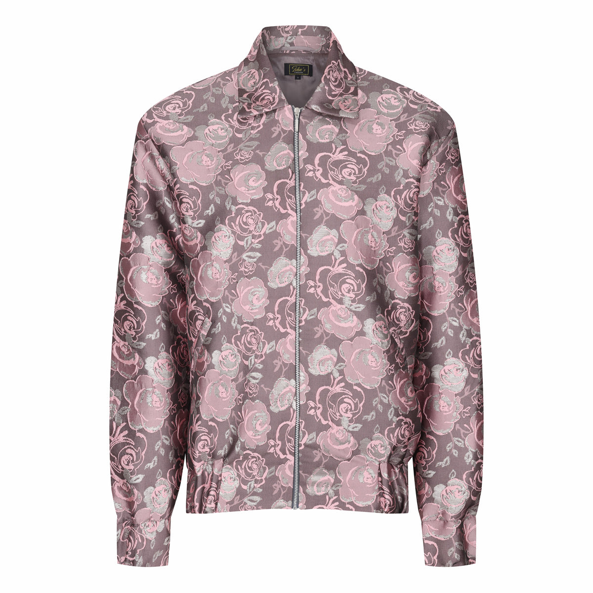 Dusky Silvery Flora Bomber Jacket